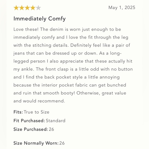 NWT Size 27 - Pilcro Full Curve High-Rise Wide-Leg Jeans - Picture 11 of 16